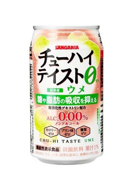 24756 Sangaria Chu-hi Taste 0% Ume 350g