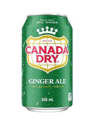 24770 Canada Dry Soda Ginger Ale 355ml