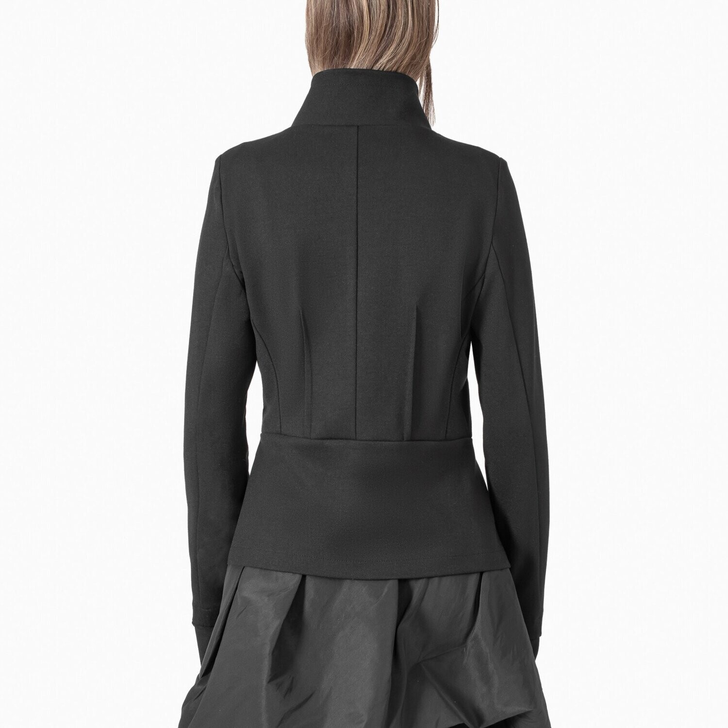 Xenia Design Fitted Jacket with Asymmetric Detailing