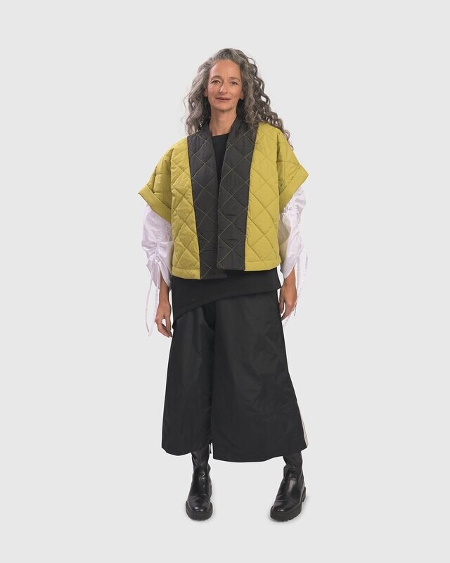 Alembika Yellow Puffer Jacket