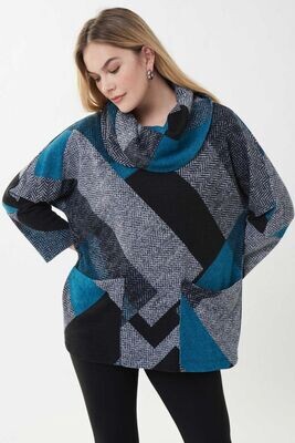 Joseph Ribkoff Cowl Neck Sweater