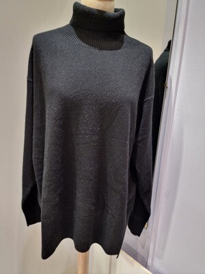 Cashmere Polo Neck Sweater by LOOP CASHMERE