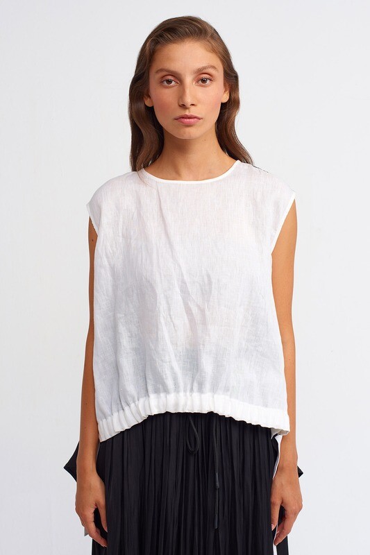 Nu Loose Fit Black and White Tunic