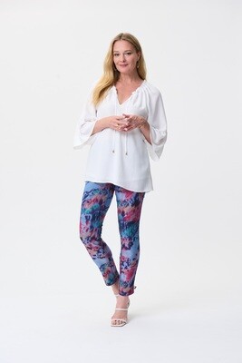Joseph Ribkoff jeans with floral print 