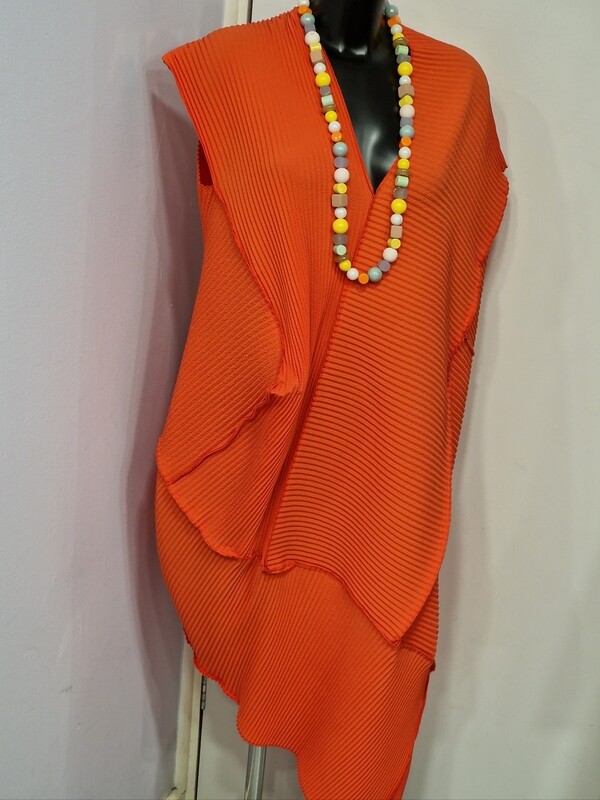 NU PLEATED DRESS