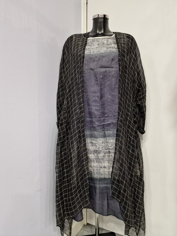 TRACES OF ME DUSTER COAT SHY
