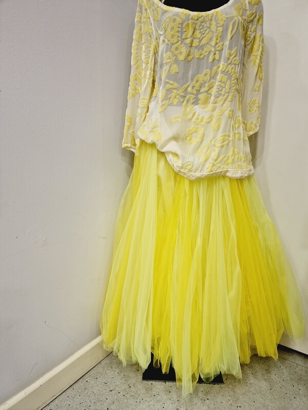 NU TULLE ORGANZA SKIRT