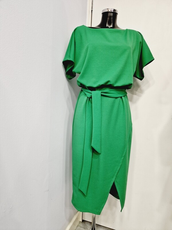 JOSEPH RIBKOFF GREEN DRESS