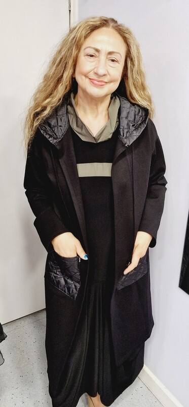 JOSEPH RIBKOFF SOFT CARDIGAN-COAT