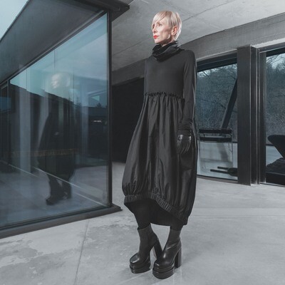XENIA DESIGN BLACK DRESS FIME2
