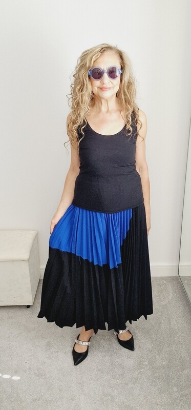 NU PLEATED SKIRT
