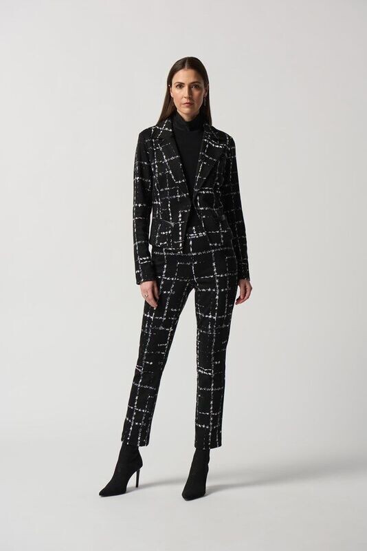 Joseph Ribkoff Plaid Jacket