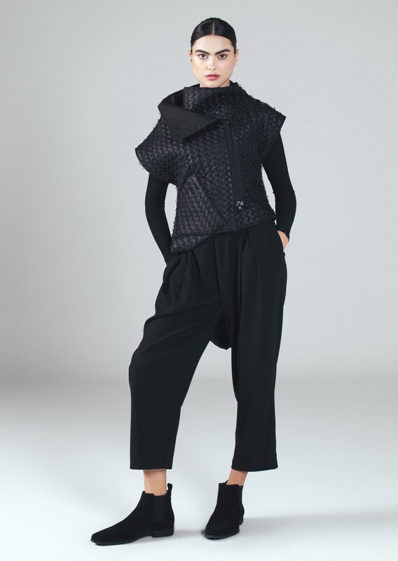 IGOR TAFFETA WIDE LEG TROUSERS ZAMBIA