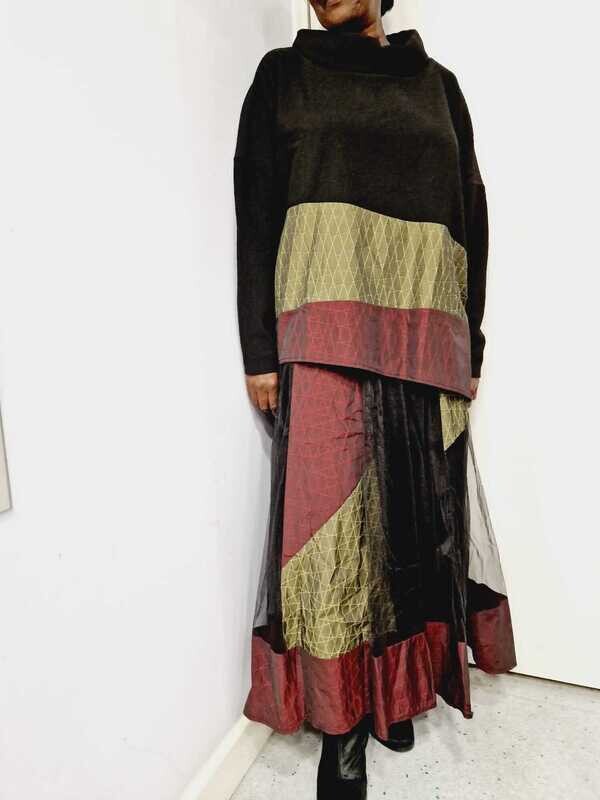 LUUKAA PANEL SKIRT