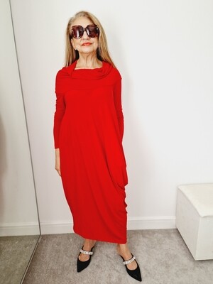 XENIA DESIGN QUIRKY RED DRESS