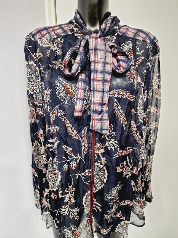 BEATE HEYMANN SILK BLOUSE