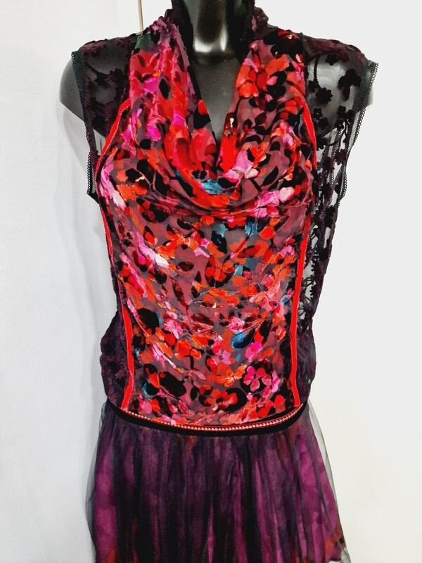BEATE HEYMANN SHEAR SILK TOP