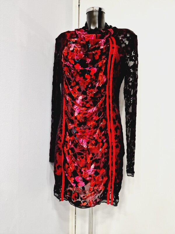 BEATE HEYMANN SILK SHEAR DRESS