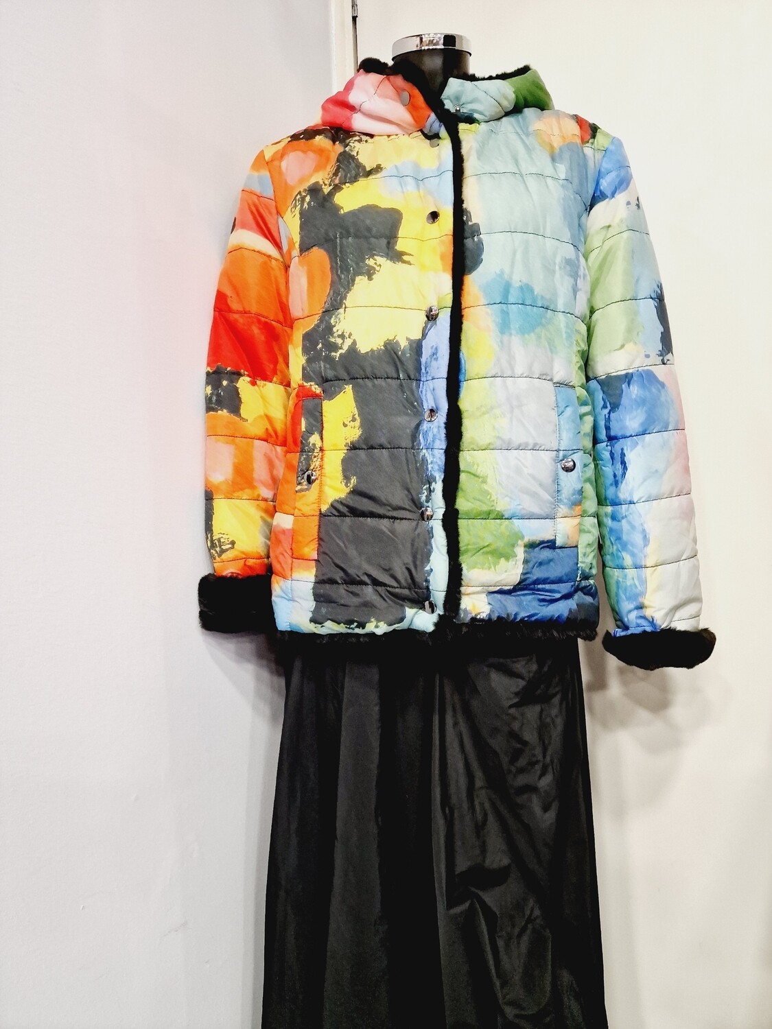 CLAIRE DESJARDINS REVERSIBLE COAT-JACKET
