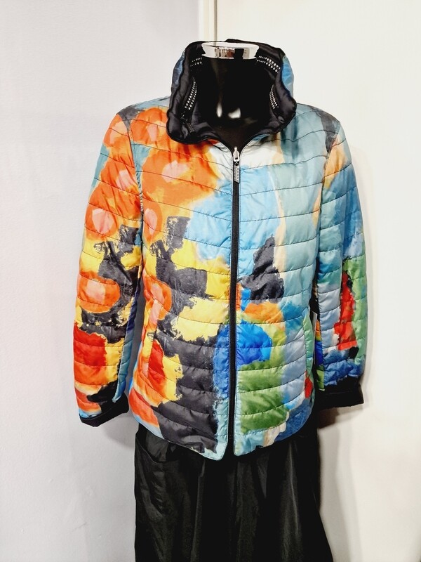 CLAIRE DESJARDINS REVERSIBLE PUFFER JACKET