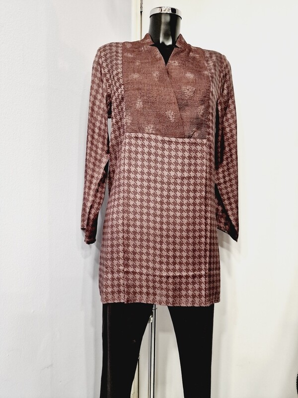 TRACES OF ME SILK TUNIC GARCON