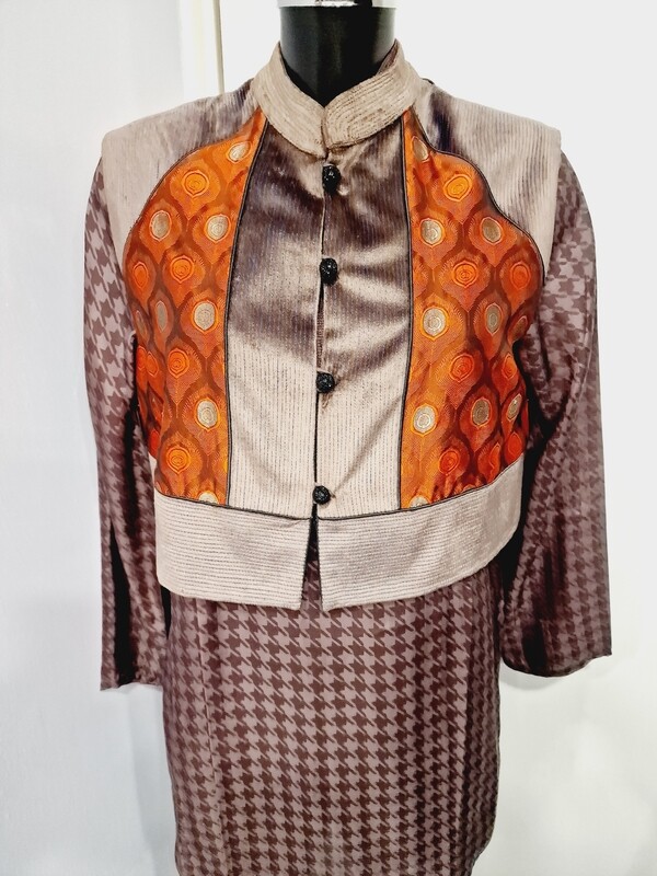 TRACES OF ME WAISTCOAT JEWEL AGATA