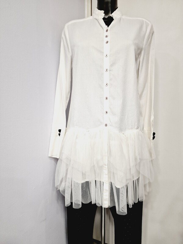 ELISA CAVALETTI TULLE SHIRT