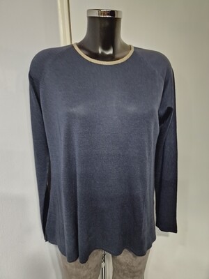 Traces of me Silk Cashmere Round Neck Top