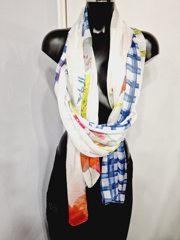 ELISA CAVALETTI SILK SCARF