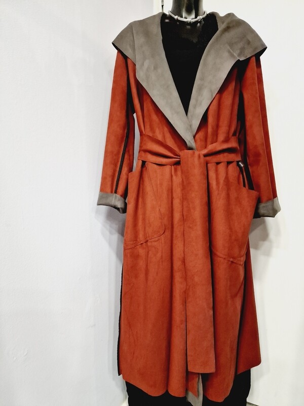 XENIA DESIGN REVERSIBLE COAT CARL