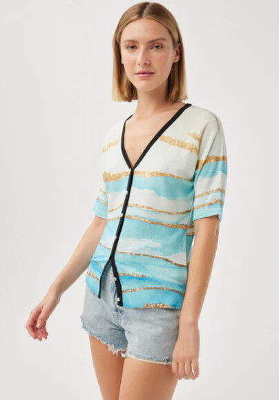 LEO& UGO CARDIGAN TOP