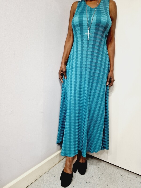 ALQUEMA DRESS PEACOCK