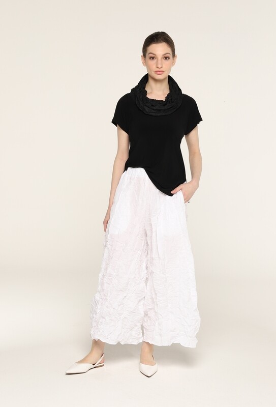 IGOR WIDE LEG WHITE TROUSERS FANNY