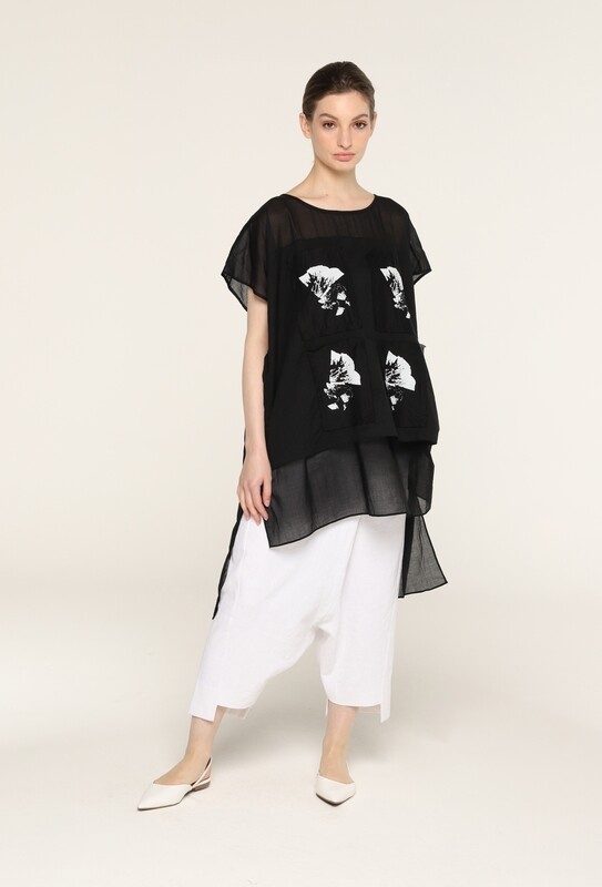 IGOR BLACK-WHITE TUNIC SANNA