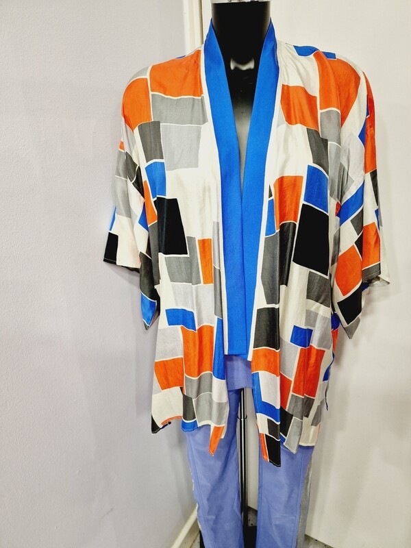 NU SILK KIMONO STYLE JACKET