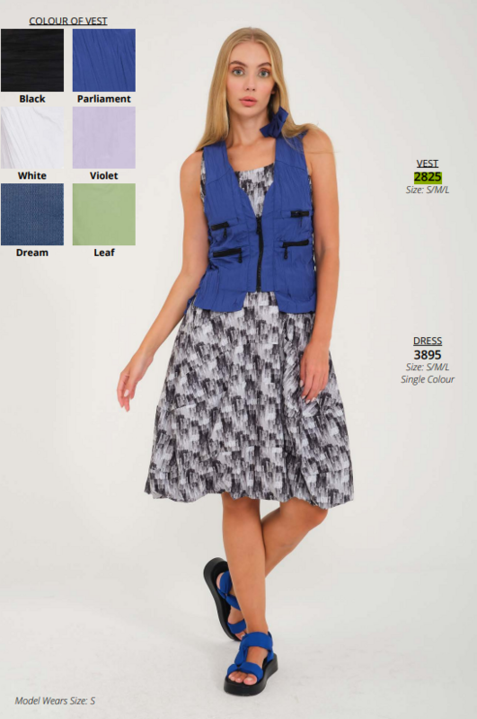 CARACLAN WAISTCOAT (in Blue)