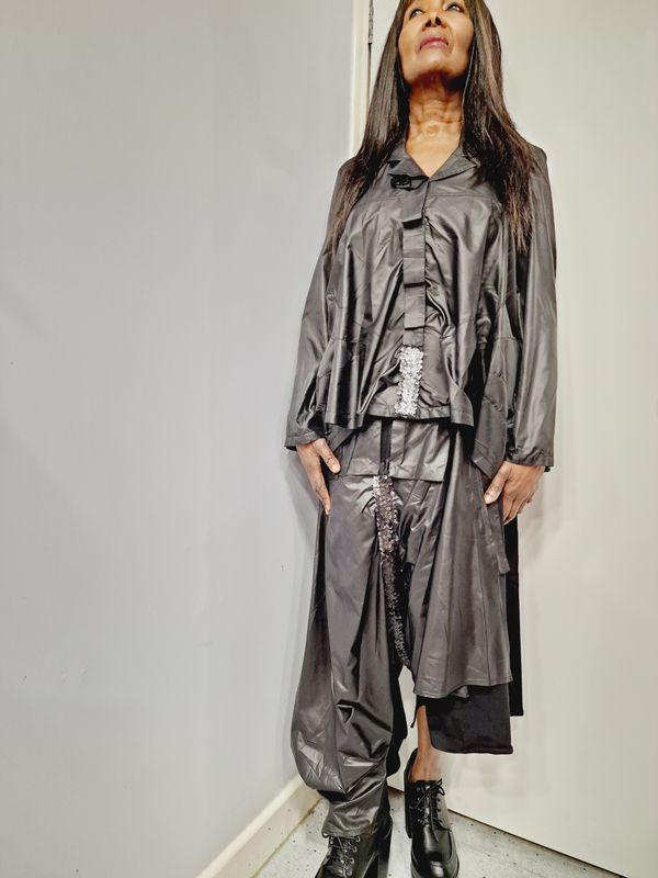 CARACLAN TAFFETA JACKET