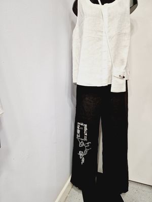 ELISA CAVALETTI DOUBLE LAYERED TROUSERS ELISA CAVALETTI DOUBLE LAYERED TROUSERS