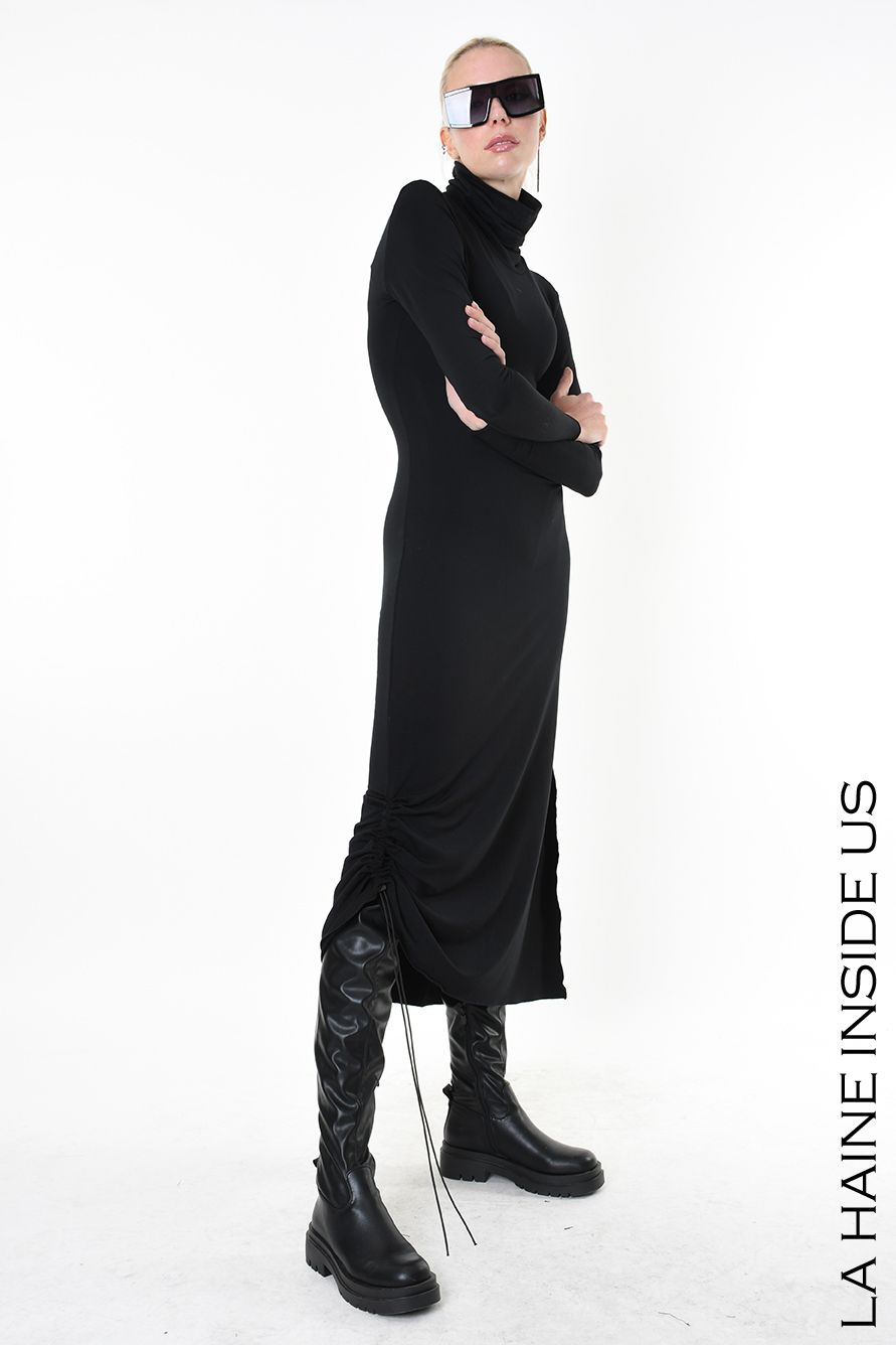 LA HAINE ASYMMETRIC DRESS