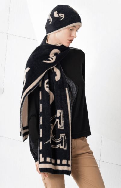 ELISA CAVALETTI REVERSIBLE SCARF