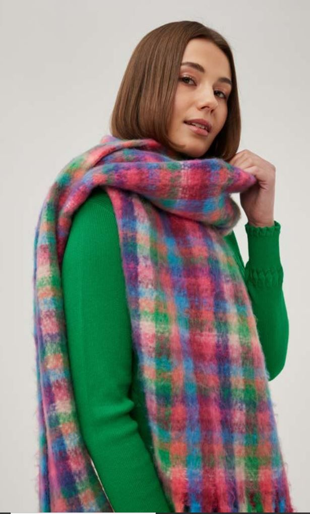 LEO&UGO MULTY COLOUR SCARF
