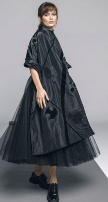 IGOR BLACK SCARF/WRAP ALAMBRA