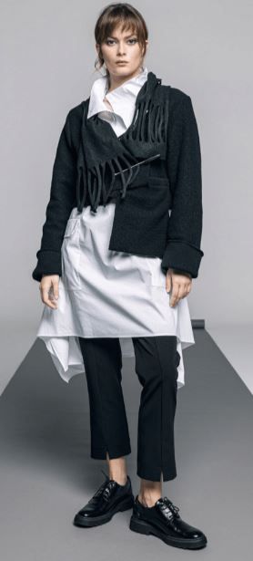 IGOR BOILED WOOL SHORT JACKET LIMA