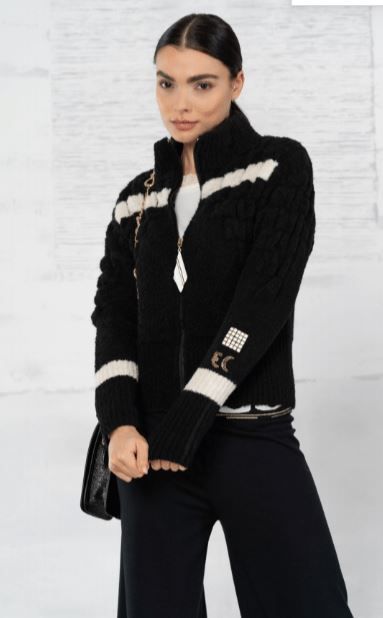 ELISA CAVALETTI KNITTED JACKET