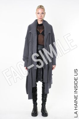 LA HAINE INSIDE US CARDIGAN COAT LA HAINE INSIDE US CARDIGAN COAT