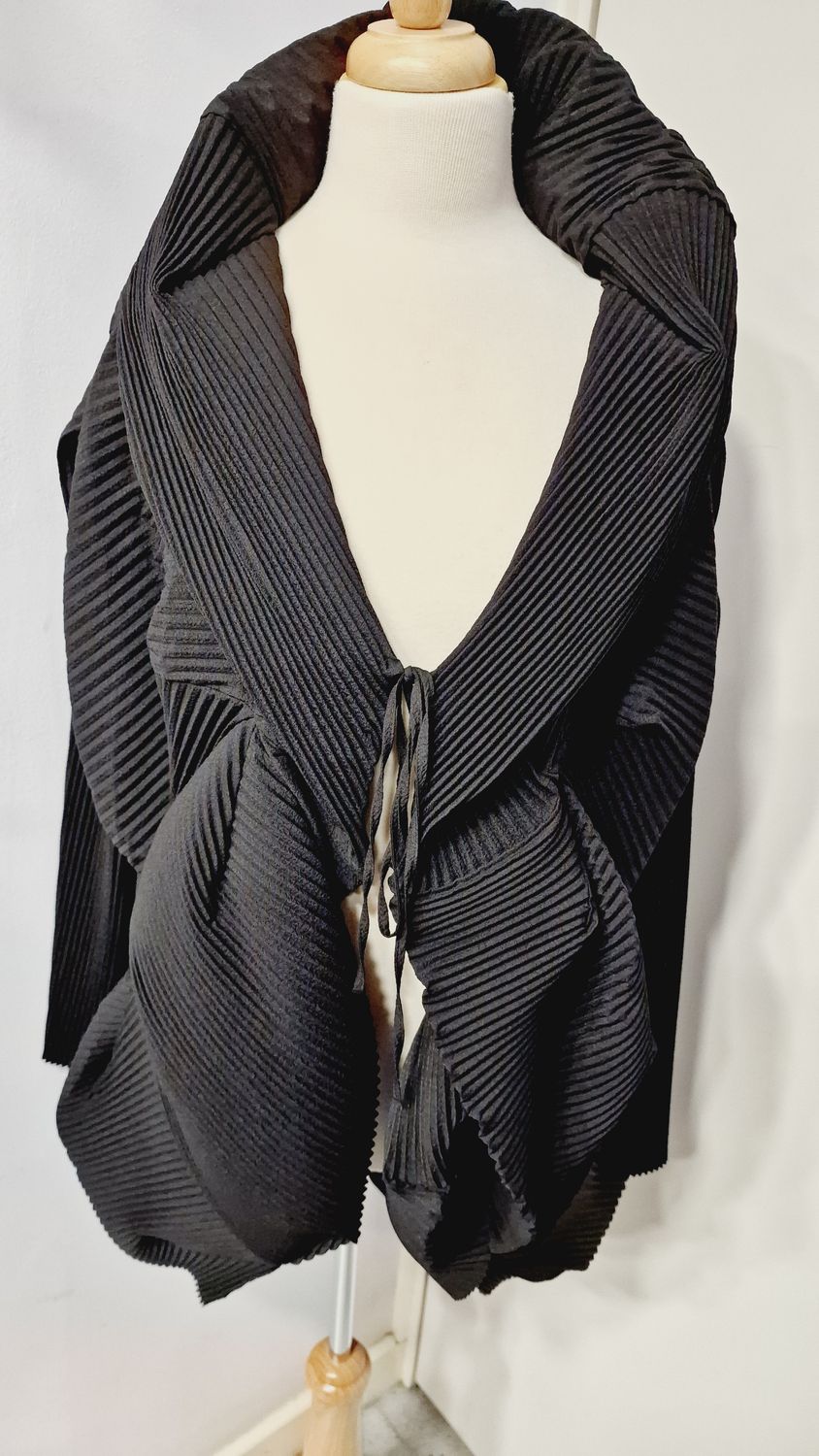 NU PLEATED JACKET