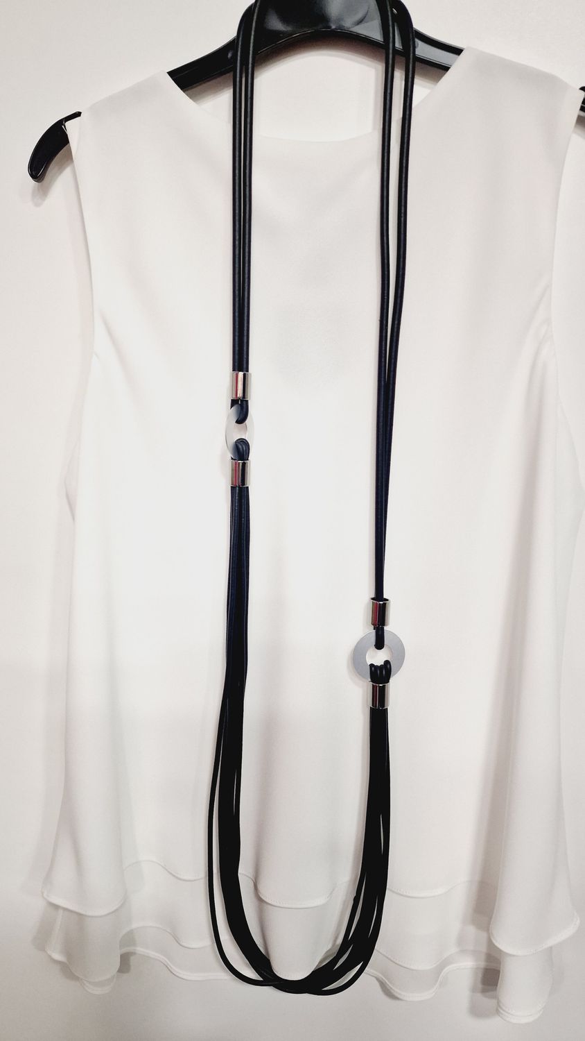 RUBBER MULTI STRANDS NECKLACE 