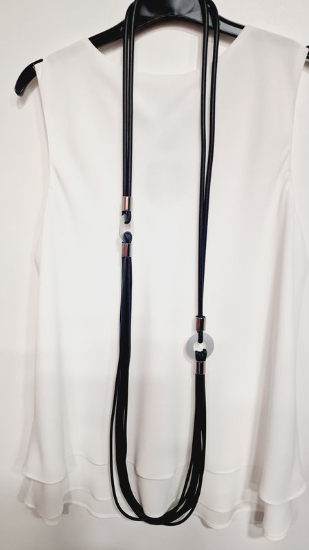 RUBBER MULTI STRANDS NECKLACE 