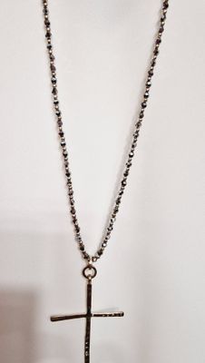 SPARKLING BEADS CHAIN NECKLACE