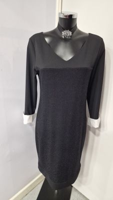 BLEU BLANC ROUGE BLACK DRESS